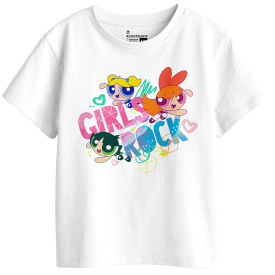 Girls Graphic Printed Combo Tees