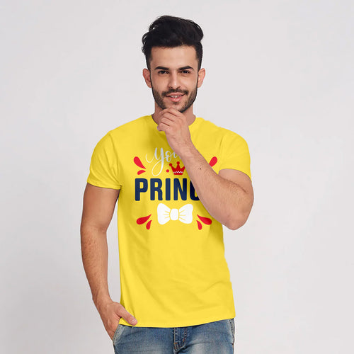 You Are King & Prince Twinning Tees For Dad And Son