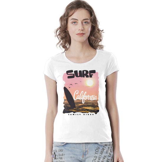 Surf California Matching Tees For Family