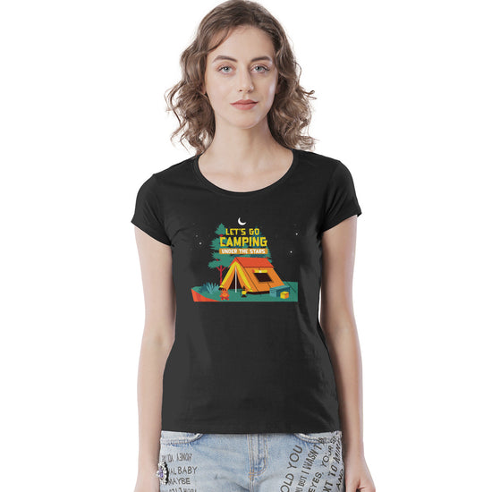 Lets Go Camping Matching Tees For Family