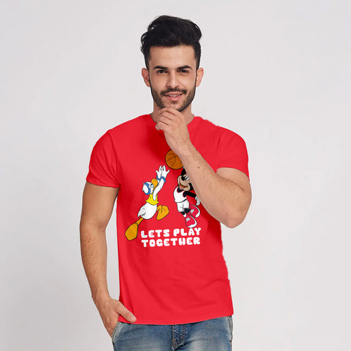 Lets Play Together Tees For Dad And Son