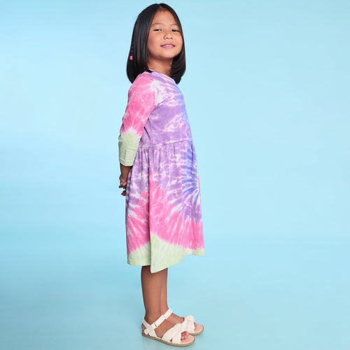 Tie And Dye Girls Dress