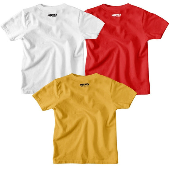 Mickey & Friends Boys Tshirt Combo Pack
