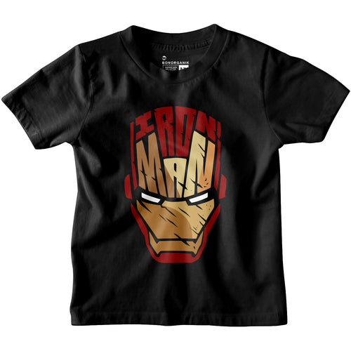 Boys Character Iron Man Black