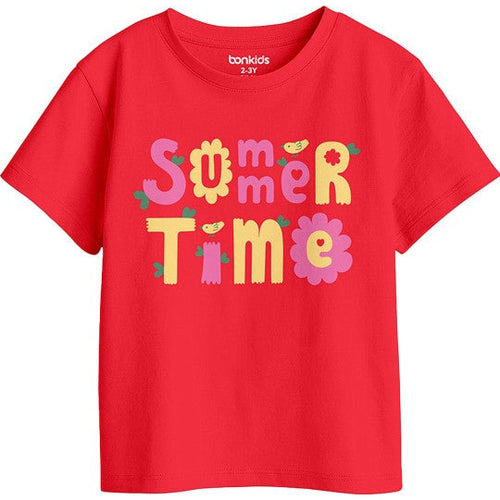 Girls Graphic Printed Tees