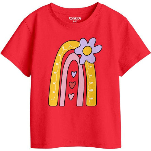 Girls Graphic Printed Tees