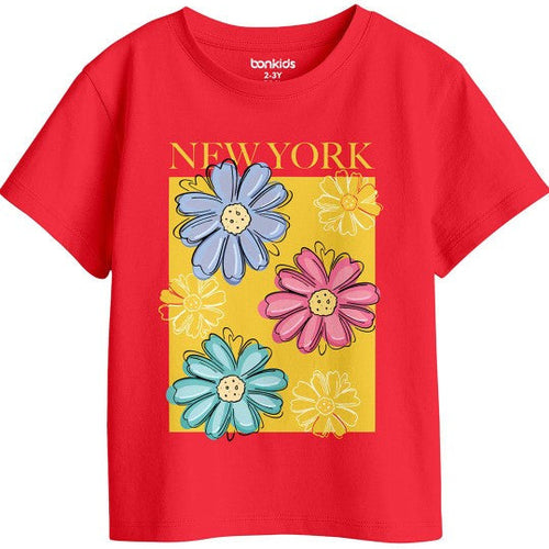 Girls Graphic Printed Tees