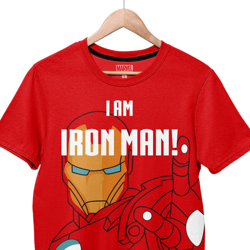 Avengers, Ironman & Captain America Boys Tshirt Combo Pack