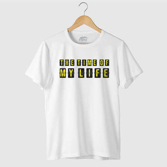 Time Of My Life, Matching White Travel Tees
