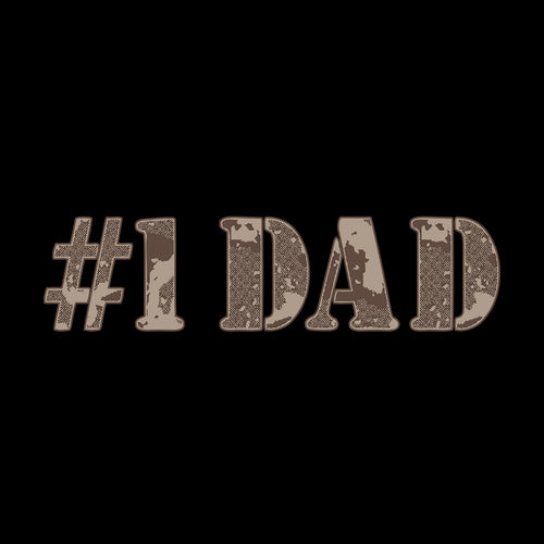 #1 Matching Dad & Daughter Tshirt