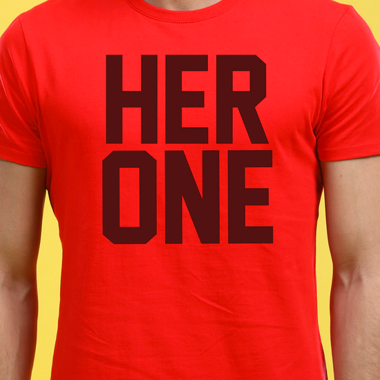 His One/Her Only,Matching Couple Tees