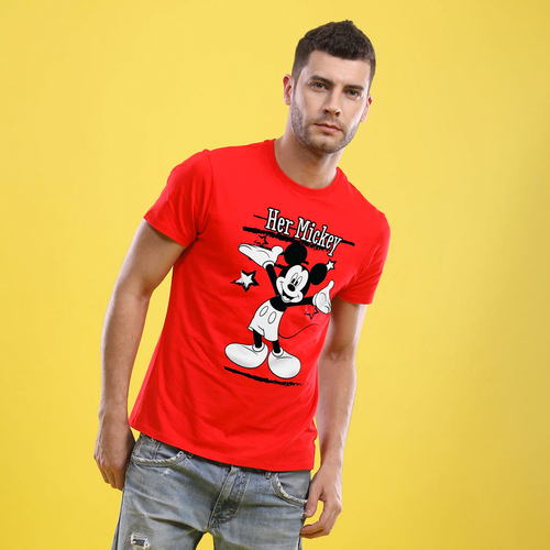 Her Mickey/His Minne, Disney Couple Tees