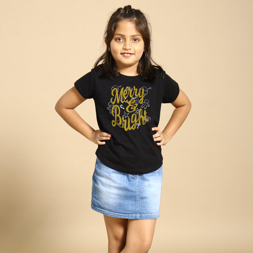 Merry And Bright Family Tees