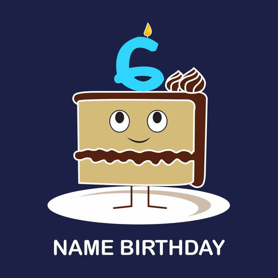 6th Birthday Cake Tee