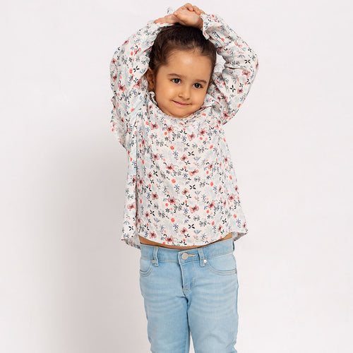 Flare Top Cold Shoulder Dress For Mom & Daughter