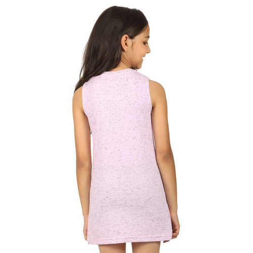 Violet front slit long knitted top for mom daughter