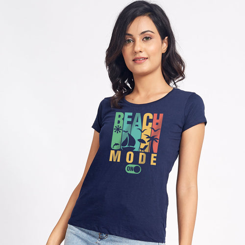 Beach Mode Matching Tees For Family
