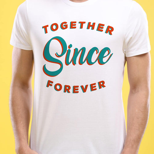 Together, Forever! (White), Matching Couples Tees