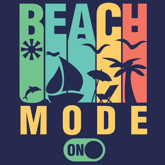 Beach Mode Matching Tees For Family