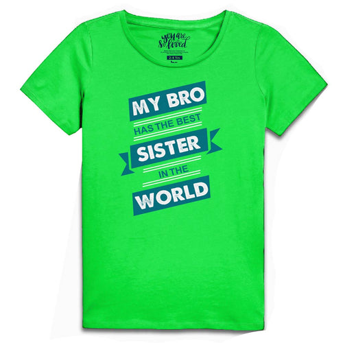 Best Siblings In The World, Matching Bodysuit And Tees For Brother And Sister
