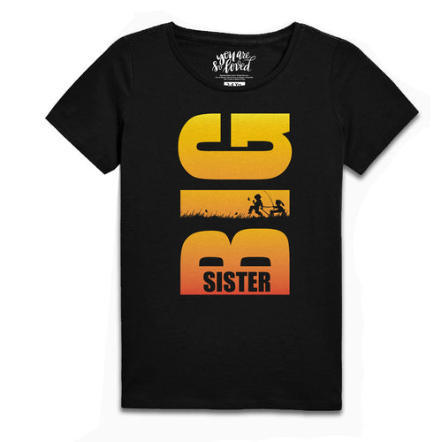 Lil Brother-Big Sister, Matching Bodysuit And Tee For Brother And Sister