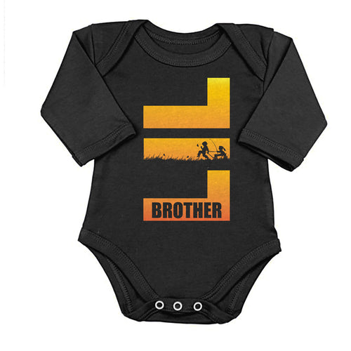 Lil Brother-Big Sister, Matching Bodysuit And Tee For Brother And Sister