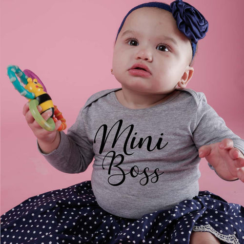 Boss Lady, Matching Tee And Bodysuit For Mom And Baby (Girl)