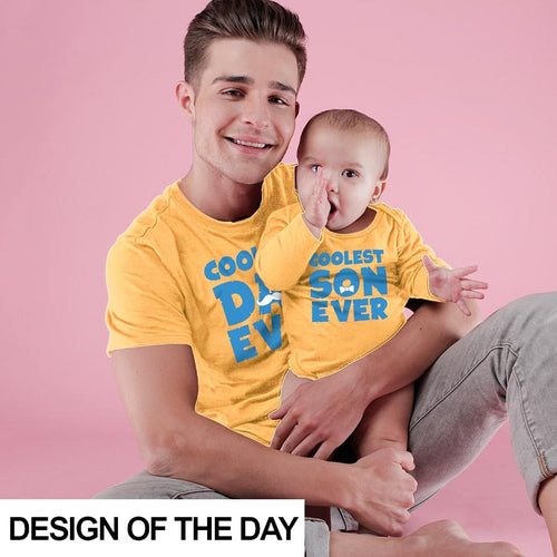Coolest dad and son ever Bodysuit and Tees