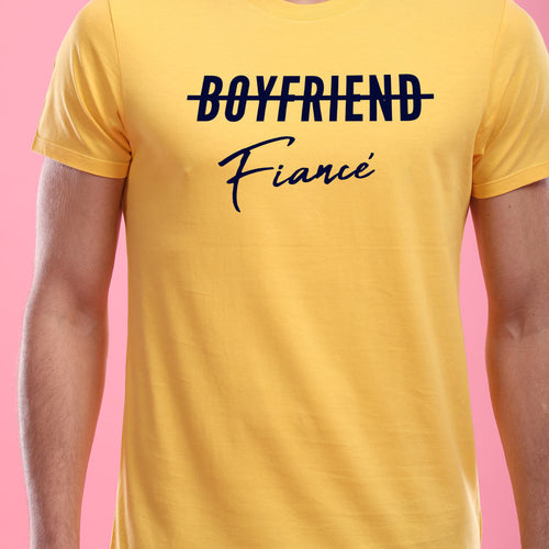 Fiancee, Matching Tees For Couple