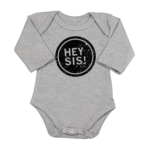 Hey Sis-Hey Bro,Matching Bodysuit And Tee For Brother And Sister