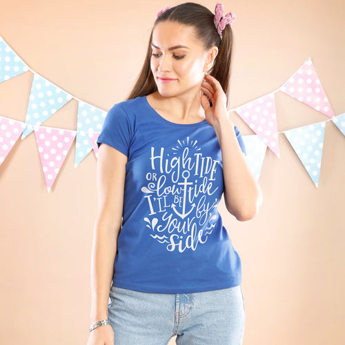 High Tide Or Low Tide Mom And Daughters Tees