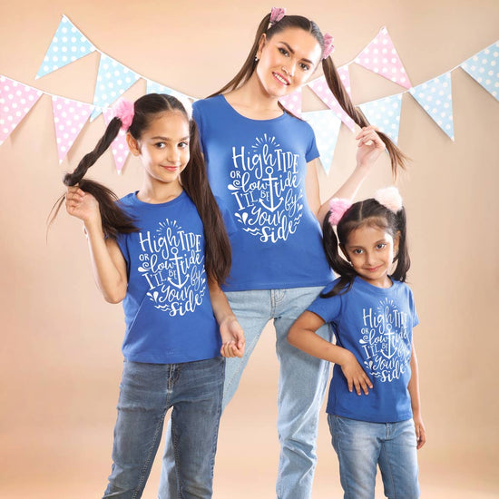 High Tide Or Low Tide Mom And Daughters Tees