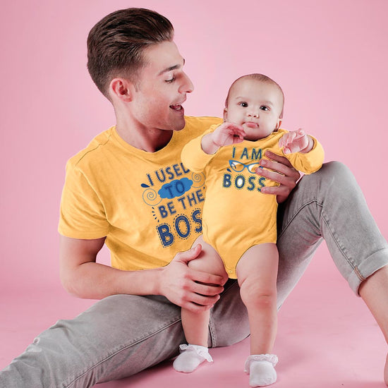 I am Boss/I used to be the Boss Bodysuit And Tees