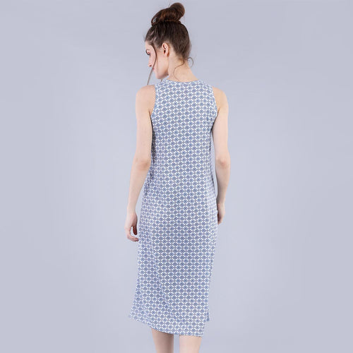 Summer Love Midi Printed Dress For Mom And Daughter