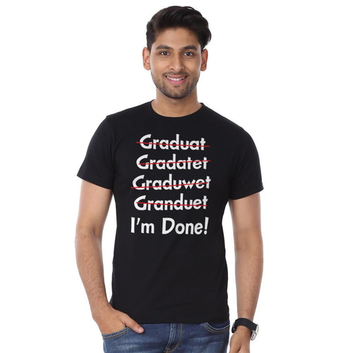I'm Done! Graduate Tees