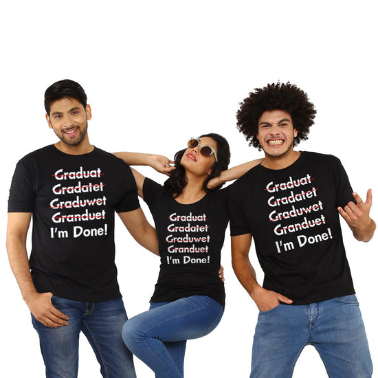 I'm Done! Graduate Tees