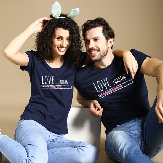 Love Loading  Couple Tees