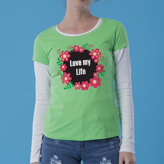 Love My Life Tees Mom & Daughter Tees