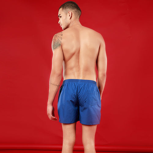 Mr. & Mrs. Right Perfectly Matching Royal Blue Couple Boxers
