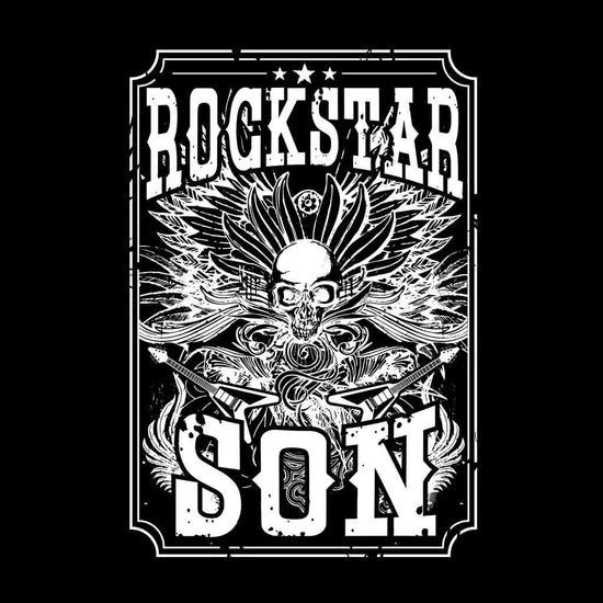 Black Rockstar Father-Son Tees