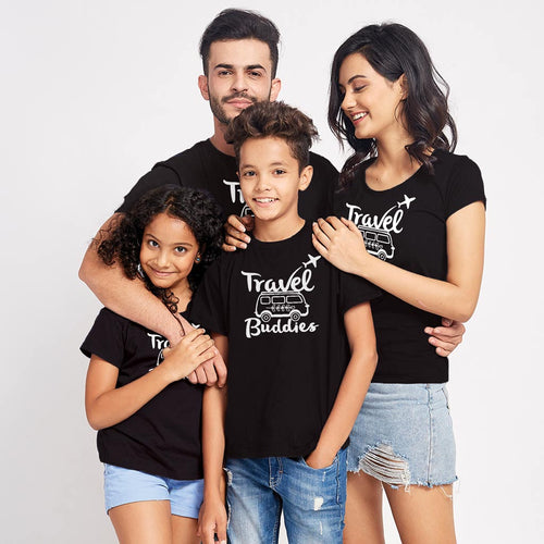 Travel Buddies Matching Tees For Family