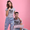 Two Of A Kind, Matching Customisable Couples Tees