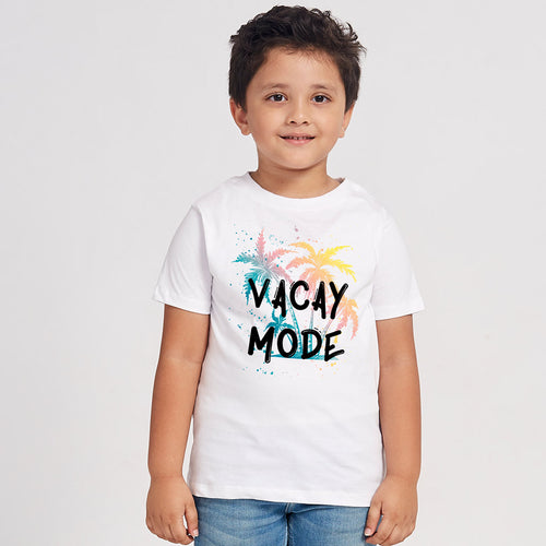 Vacay Mode, Matching Dad/Mom/Son/Daudhter Family Tees