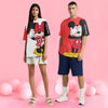 Mickey Matching Couple Valentine Tee - Relaxed Fit