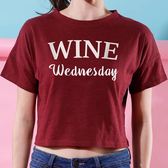 Wine Wednesday, Crop Tops For Bffs