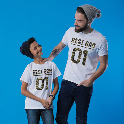 Best Duo Dad And Son Matching T-Shirt
