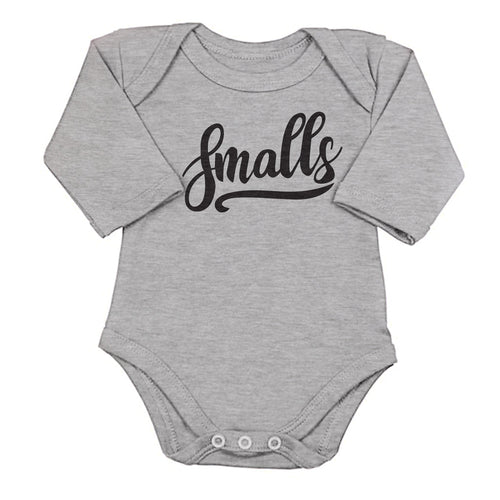 Smalls/Biggie, Matching Bodysuit And Tee For Brother And Sister
