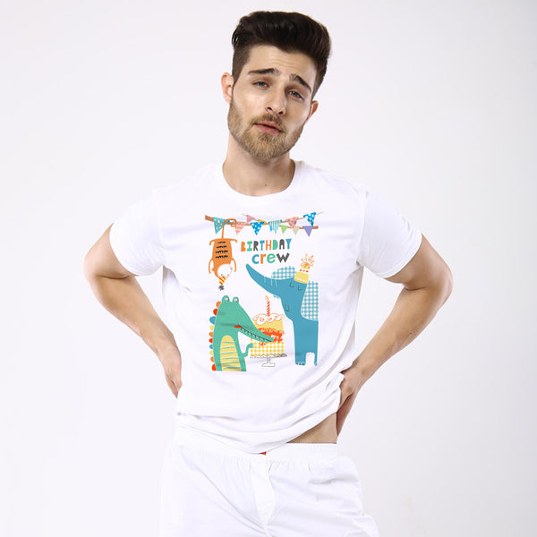 Birthday Crew Family Matching Body Suit And Tees