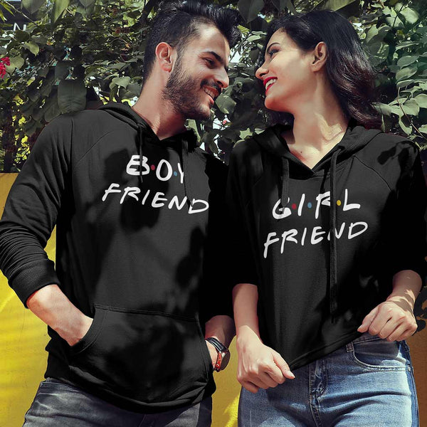 Boy and girl outlet best friend hoodies