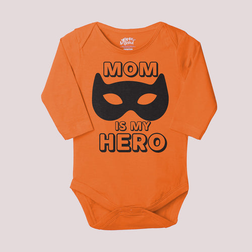 Mom Is My Hero Set Of 3 Assorted Bodysuits For The Baby